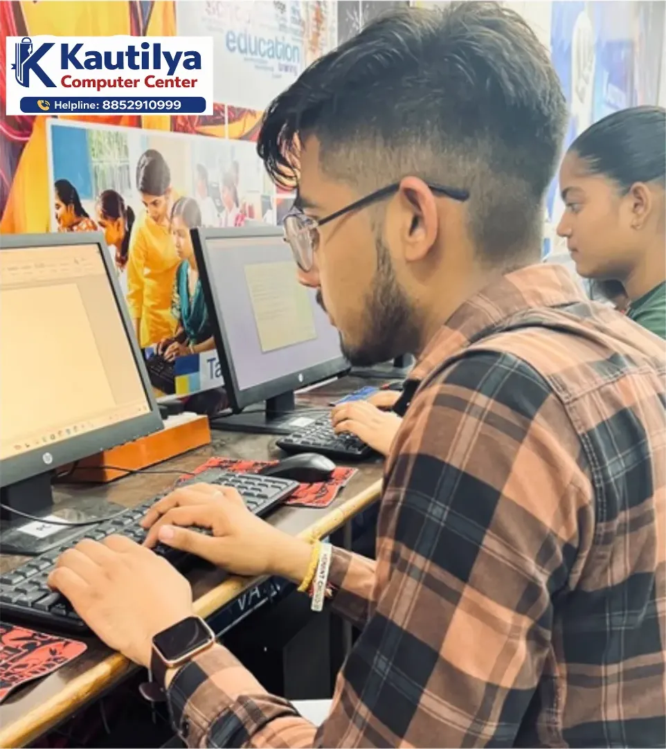 RS-CIT (Rajasthan State Certificate in Information Technology) practical training at Kautilya Computer Center Sikar