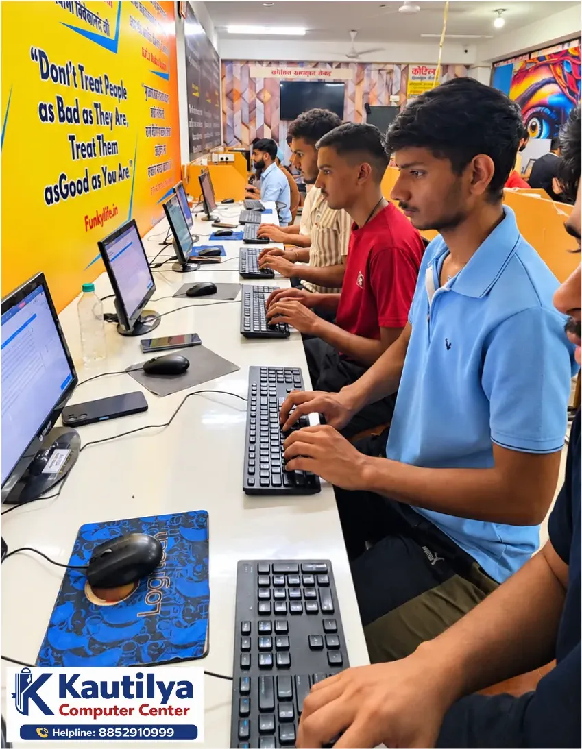 AI Tools & ChatGPT Productivity Course practical training at Kautilya Computer Center Sikar